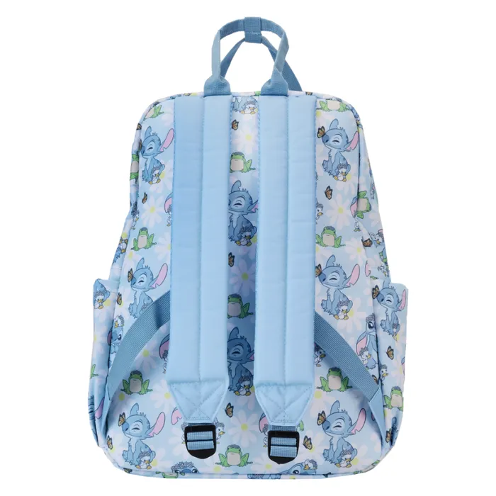 Stitch Springtime Daisy AllOver Print Nylon FullSize Backpack Unisex Loungefly Backpacks Stitch Springtime Daisy AllOver Print Nylon FullSize Backpack Unisex Loungefly Backpacks