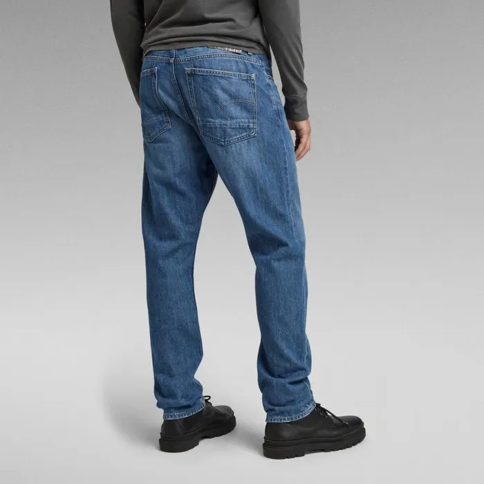 Straight Men GStar RAW Triple A Regular Straight Jeans Faded Capri