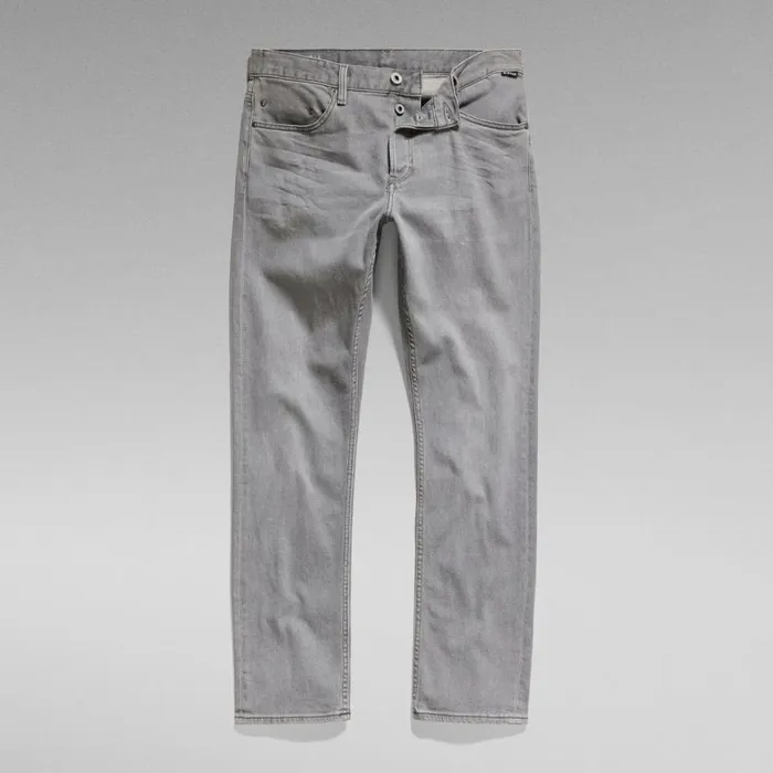 Straight Men GStar RAW Triple A Regular Straight Jeans Faded Grey Limestone