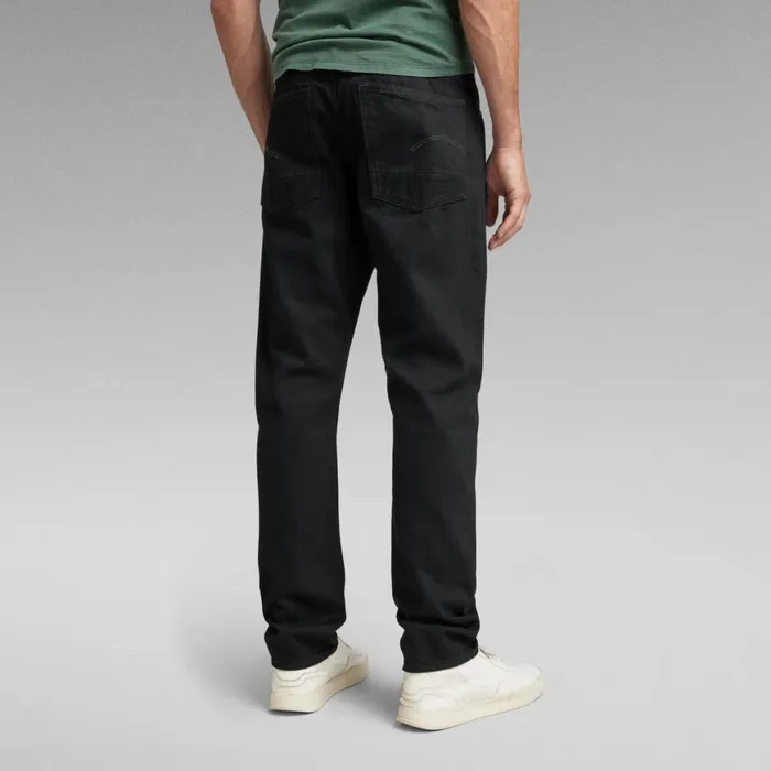 Straight Men GStar RAW Triple A Regular Straight Jeans Pitch Black