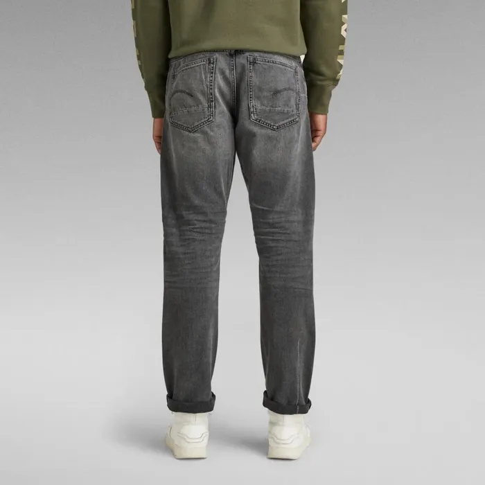 Straight Men GStar RAW Triple A Regular Straight Jeans Worn In Tin Restored