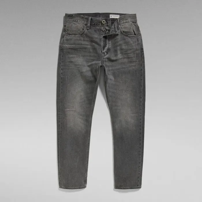 Straight Men GStar RAW Triple A Regular Straight Jeans Worn In Tin Restored
