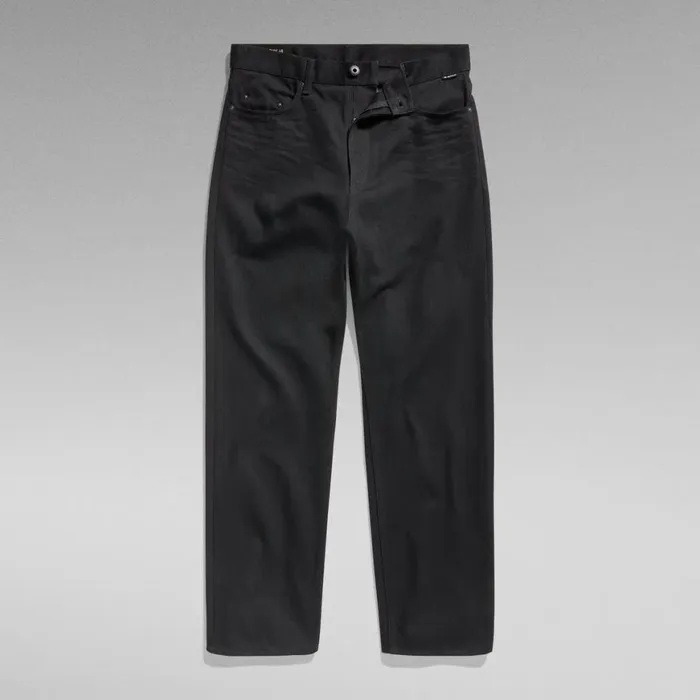 Straight Men GStar RAW Type 49 Relaxed Straight Jeans Pitch Black