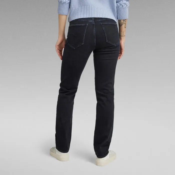 Straight Women GStar RAW Ace 20 Slim Straight Jeans Worn In Midnight Blue Od