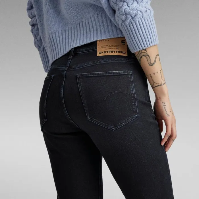Straight Women GStar RAW Ace 20 Slim Straight Jeans Worn In Midnight Blue Od