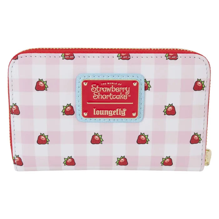 Strawberry Shortcake Denim Zip Around Wallet Unisex Loungefly Bags and Wallets Strawberry Shortcake Denim Zip Around Wallet Unisex Loungefly Bags and Wallets