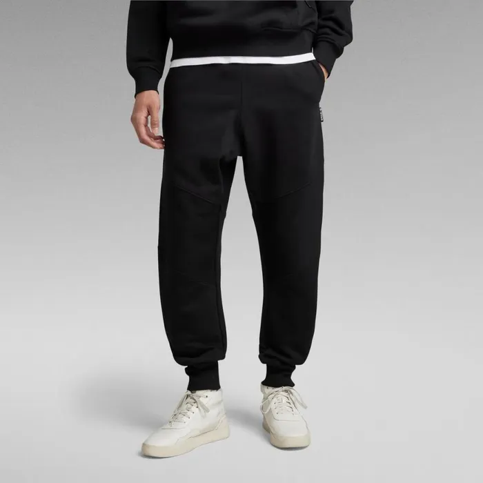 Sweatpants Men GStar RAW Moto Oversized Sweat Pants Dark Black
