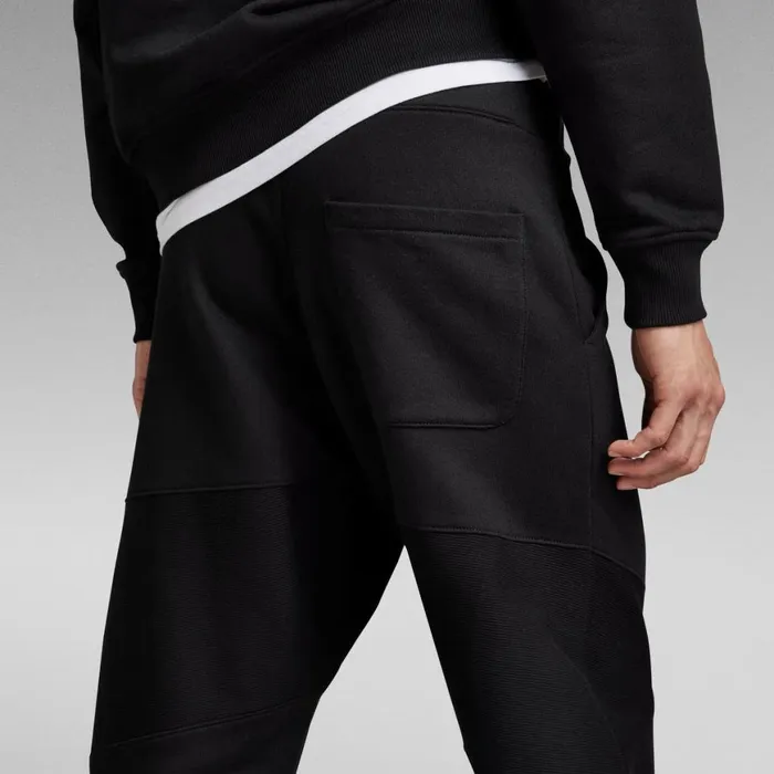 Sweatpants Men GStar RAW Moto Oversized Sweat Pants Dark Black