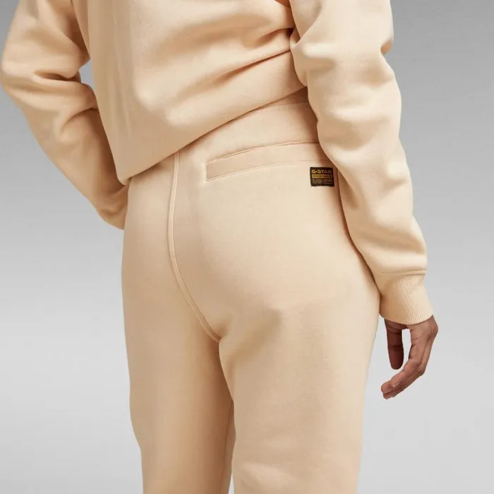 Sweatpants Women GStar RAW Premium Core 20 Sweat Pants Ivory Cream