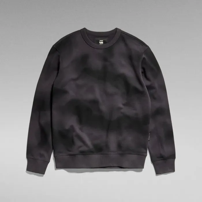 Sweatshirts and Hoodies Men GStar RAW Bitmap Camo AOP Sweater Shadow Bitmap Camo