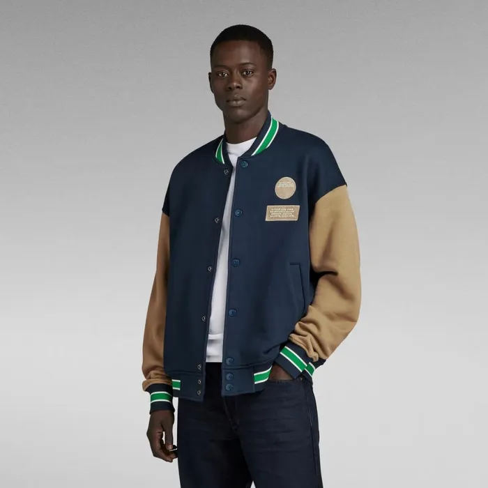 Sweatshirts and Hoodies Men GStar RAW Bomber Loose Sweater Saluteberge