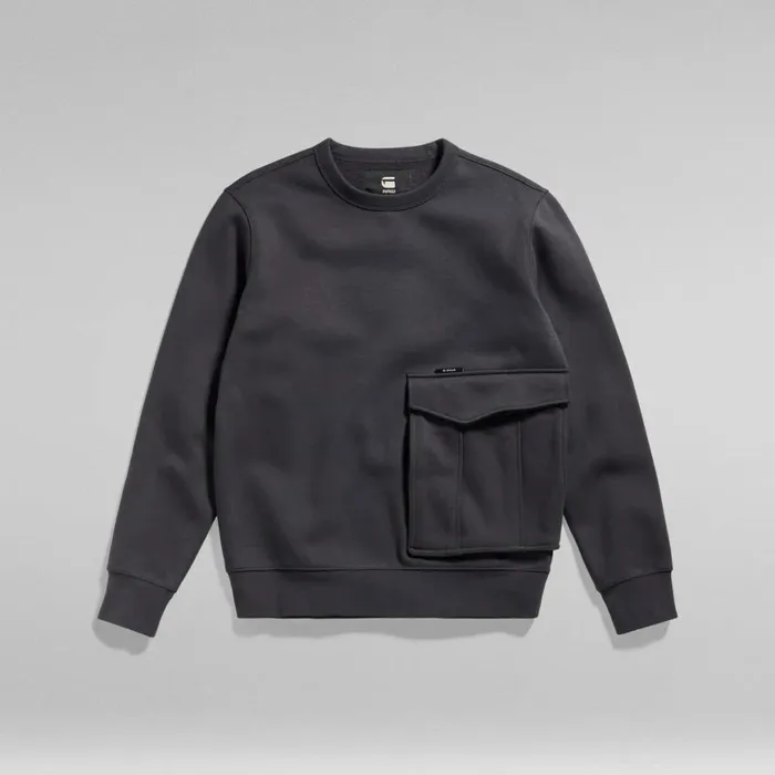 Sweatshirts and Hoodies Men GStar RAW Cargo Sweater Shadow
