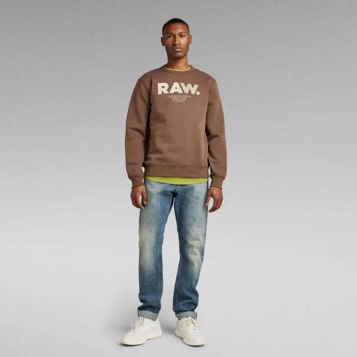Sweatshirts and Hoodies Men GStar RAW Multi Colored RAW Sweater Rain Drum