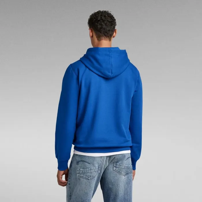 Sweatshirts and Hoodies Men GStar RAW RAW 3D Hooded Sweater Lighting Blue