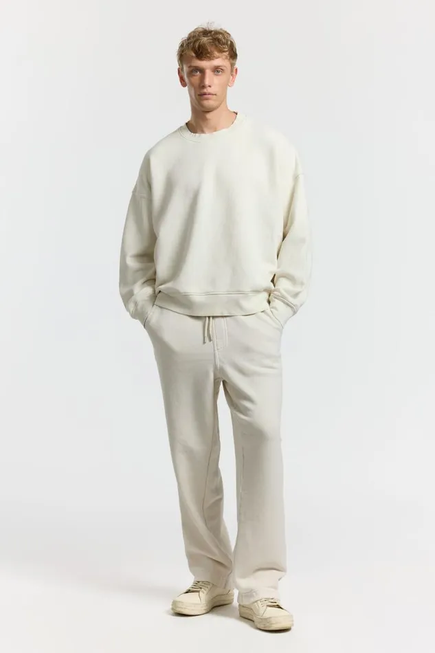 Sweatshirts Men COTTON CITIZEN Boston Crew Vintage Bone Sweatshirts Men COTTON CITIZEN Boston Crew Vintage Bone