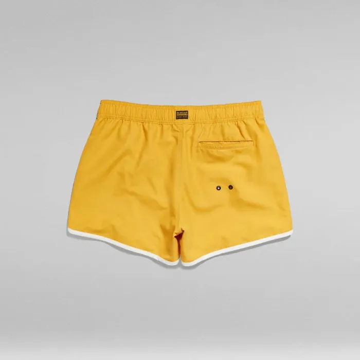 Swimwear Men GStar RAW Carnic Solid Swim Shorts Dull Yellow