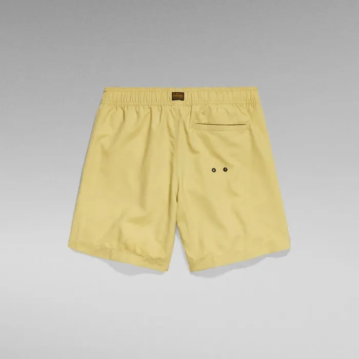 Swimwear Men GStar RAW Dirik Solid Big Artwork Swim Shorts Leek Green