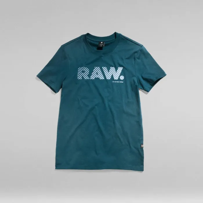 TShirts and Polos Men GStar RAW 3D Raw Logo Slim TShirt Midnight Blue