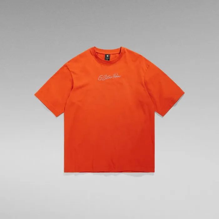 TShirts and Polos Men GStar RAW Autograph Boxy TShirt Rooibos Tea