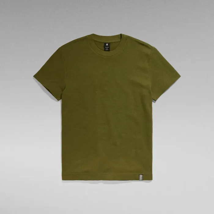 TShirts and Polos Men GStar RAW Essential Pique TShirt Dark Olive