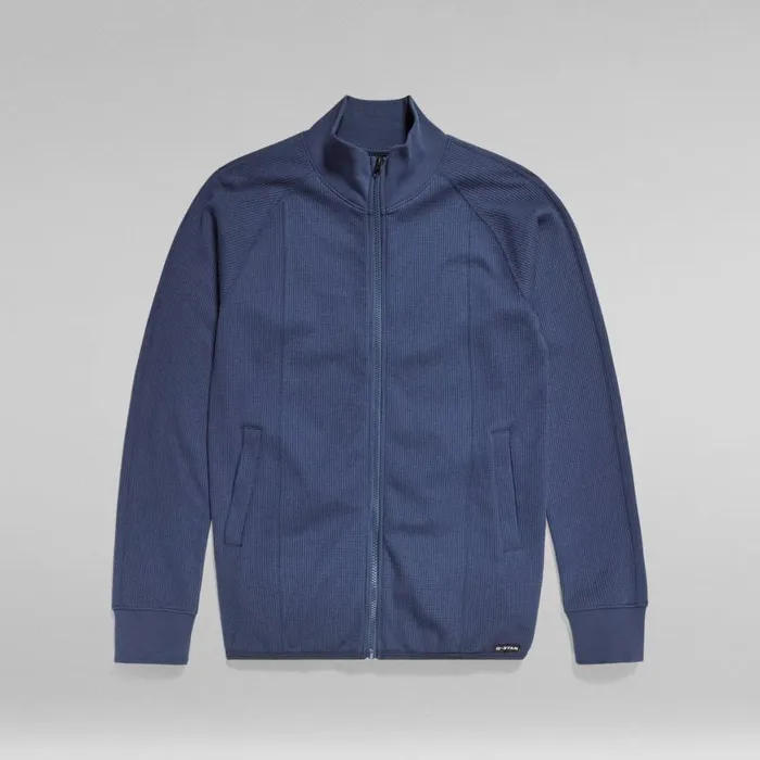 TShirts and Polos Men GStar RAW Jirgi Slim Zip Tweeter Rank Blue
