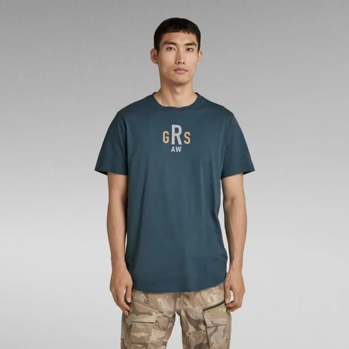 TShirts and Polos Men GStar RAW Lash Back Graphic TShirt Nitro