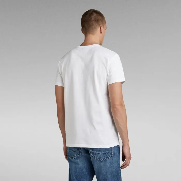 TShirts and Polos Men GStar RAW Multi Colored RAW TShirt White