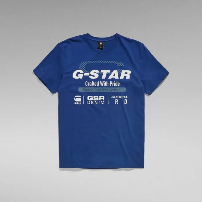 TShirts and Polos Men GStar RAW Old Skool Originals TShirt Ballpen Blue
