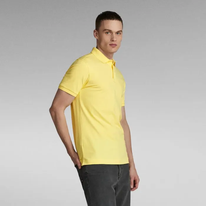 TShirts and Polos Men GStar RAW Oluv Slim Polo Lemonade