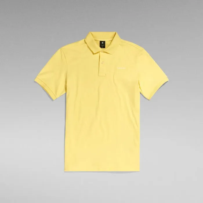 TShirts and Polos Men GStar RAW Oluv Slim Polo Lemonade