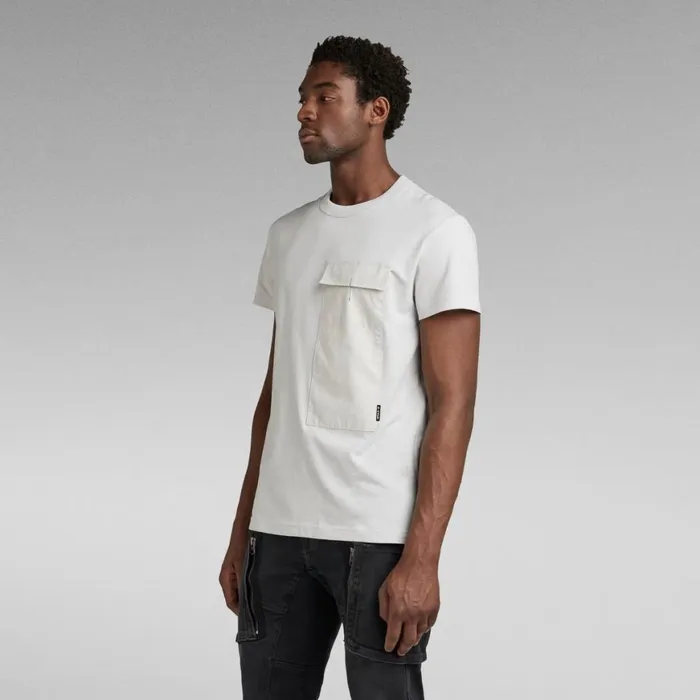 TShirts and Polos Men GStar RAW Pocket TShirt Cool Grey