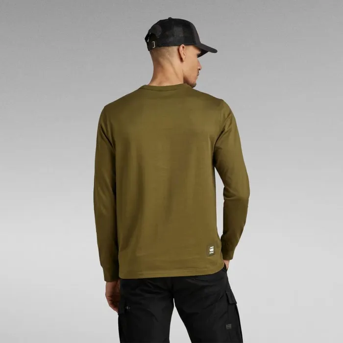 TShirts and Polos Men GStar RAW Premium Base TShirt Dark Olive