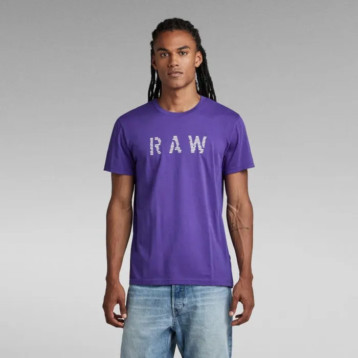 TShirts and Polos Men GStar RAW RAW TShirt Dk Violet