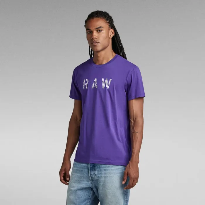 TShirts and Polos Men GStar RAW RAW TShirt Dk Violet