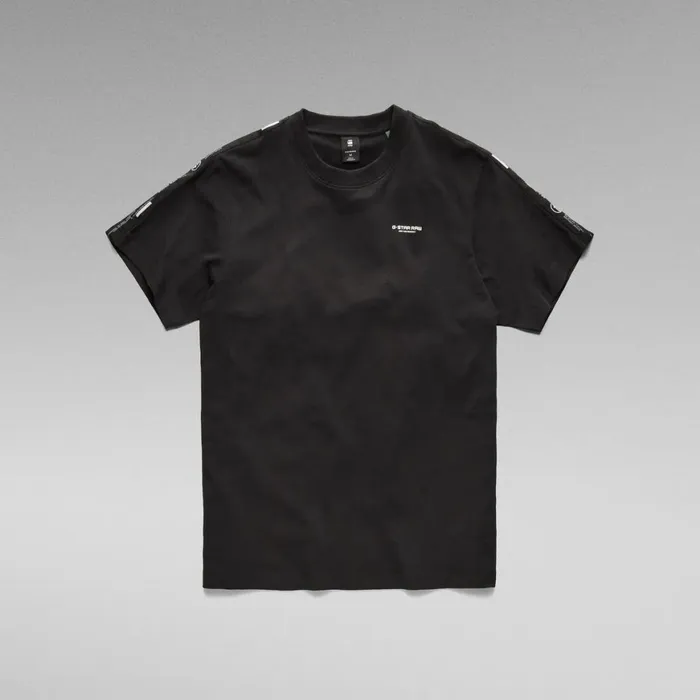 TShirts and Polos Men GStar RAW Tape Loose TShirt Dark Black