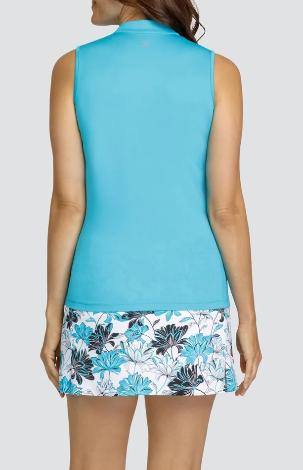 Tail Activewear Bennett Top 8211 Bali Blue Women Sleeveless