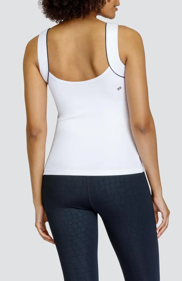 Tail Activewear Cato Tank 8211 Chalk White Women Tanks