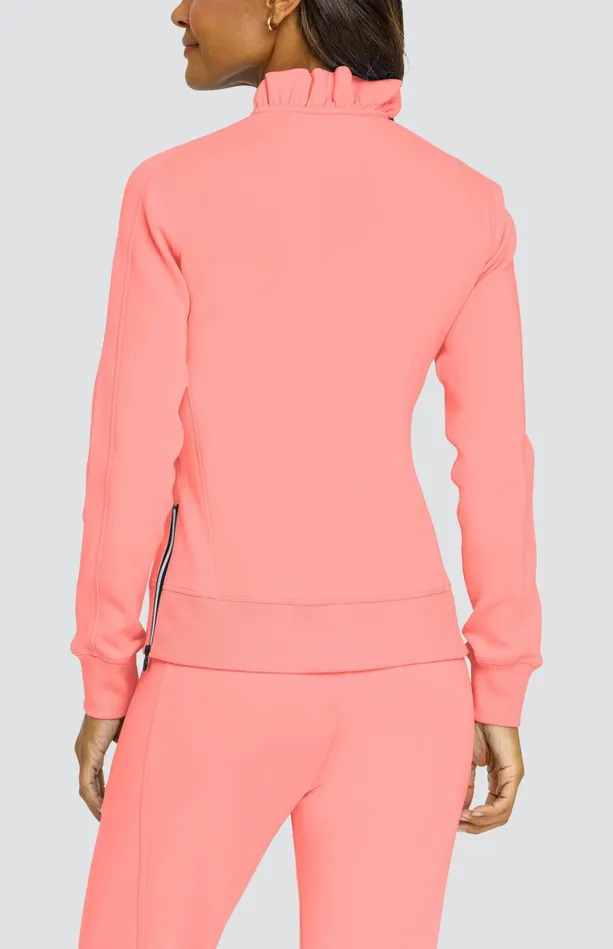 Tail Activewear Condoleezza Neon Melon Punch Pullover Women Long Sleeve