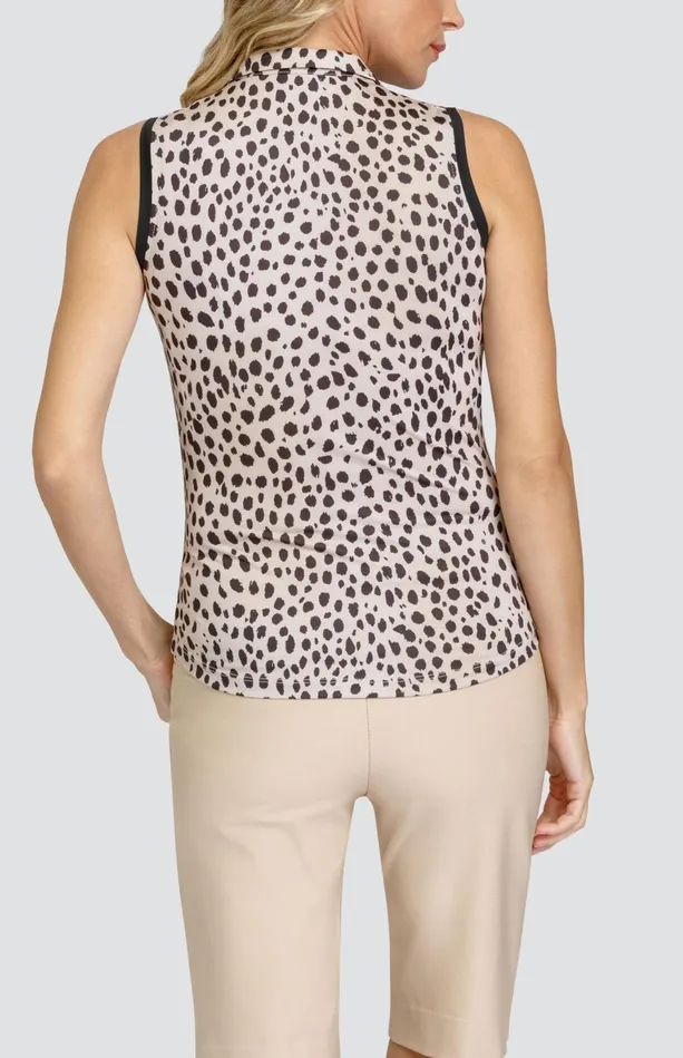 Tail Activewear Gian Top 8211 Spotted Cheetah Women Sleeveless