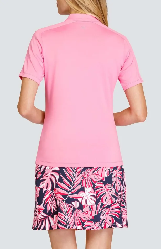 Tail Activewear Mckenna Top 8211 Camelia Pink Women Short Sleeve