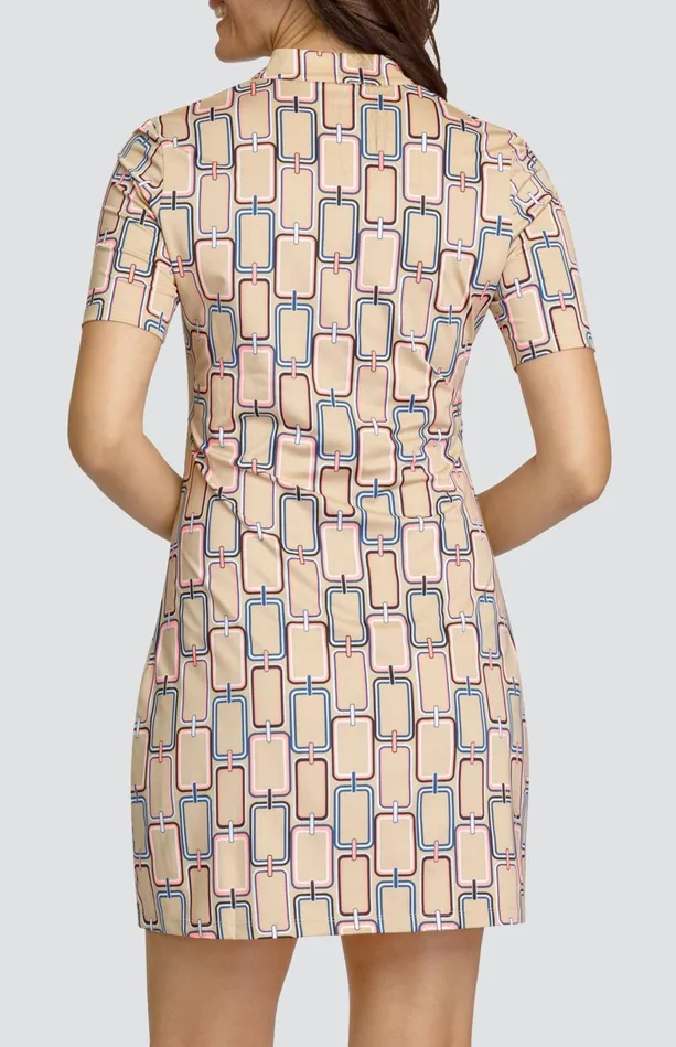 Tail Activewear Shanny 35034 Dress 8211 Link Geo Women Short Sleeve
