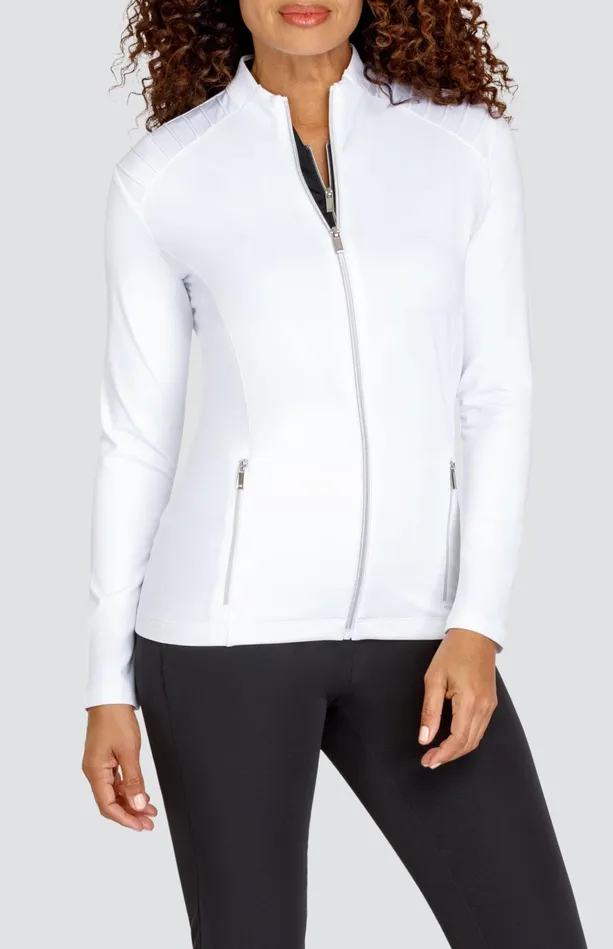 Tail Activewear Siona Jacket 8211 Chalk White Women Jackets And Vests
