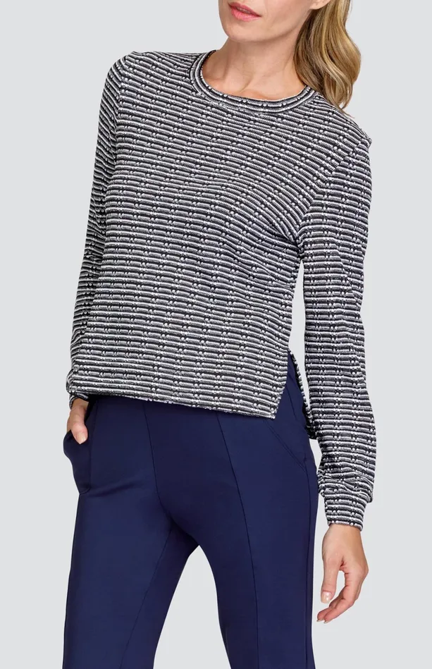 Tail Activewear Viola Top 8211 ChalkOnyx Women Long Sleeve