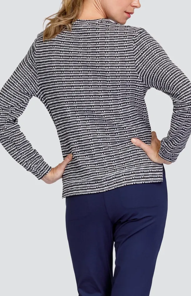 Tail Activewear Viola Top 8211 ChalkOnyx Women Long Sleeve