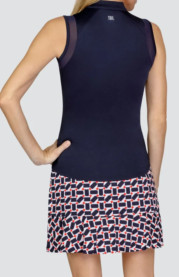 Tail Activewear Weylyn Top 8211 Night Navy 8211 FINAL SALE Women Sleeveless