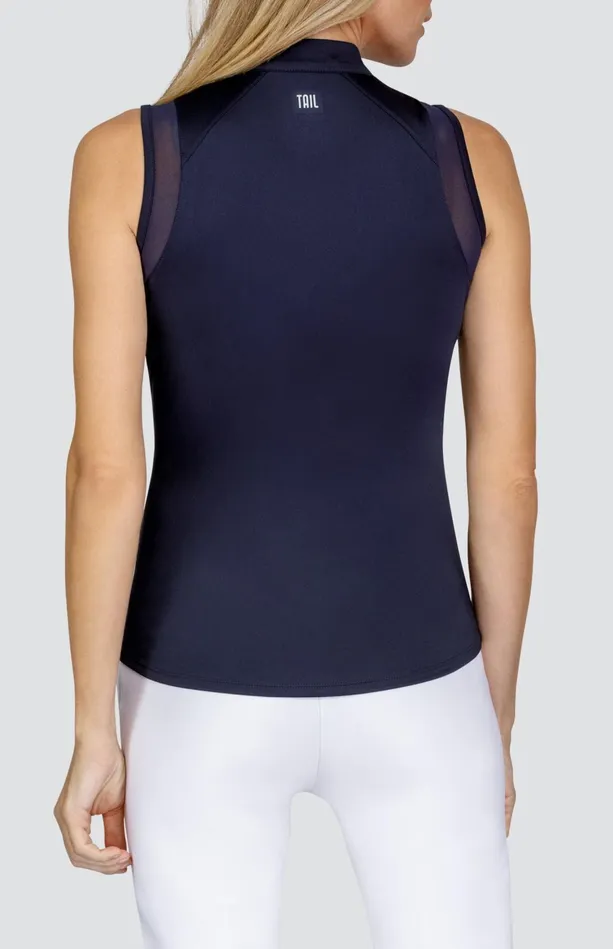 Tail Activewear Weylyn Top 8211 Night Navy 8211 FINAL SALE Women Sleeveless