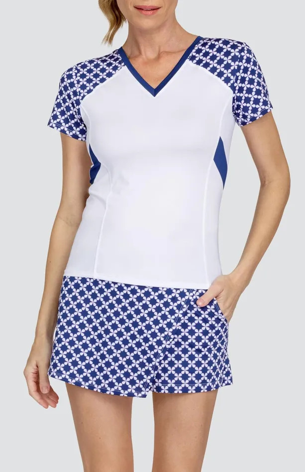 Tail Activewear Yoko Top 8211 Mini Ellipse Women Short Sleeve
