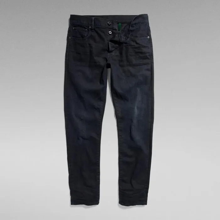 Tapered Men GStar RAW 3301 Straight Tapered Jeans Worn In Deep Water