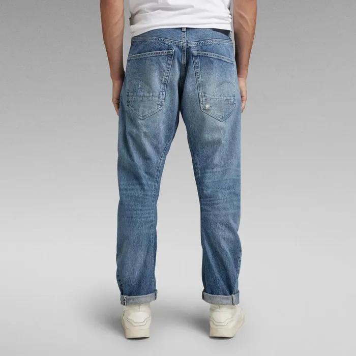 Tapered Men GStar RAW Arc 3D Jeans Sun Faded Air Force Blue