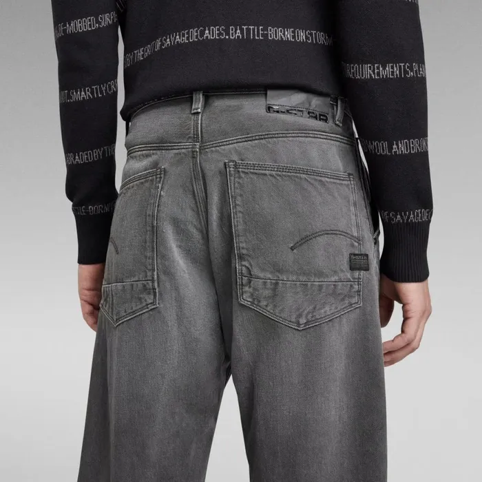 Tapered Men GStar RAW Grip 3D Relaxed Tapered Jeans Faded Black Ink